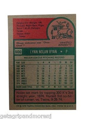1974 Topps Nolan Ryan #20 Baseball Card Hall of Fame