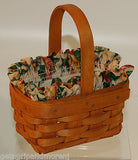 Longaberger Basket 1995 Horizon of Hope w/ Insert and Liner LOOKS GREAT!!!!