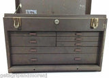 Kennedy 520 MACHINIST 7 Drawer Metal TOOL Box, Chest With Key!