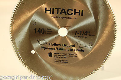Hitachi 725216 140-Teeth 7-1/4-Inch Steel Saw Blade
