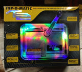 Top-O-Matic T2 Silver Chrome Mirror Finish Cigarette Rolling Machine Exc. Cnd!