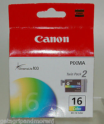 Canon BCI-16 Twinpack Color Ink Cartridges !!Retail Packaging!!