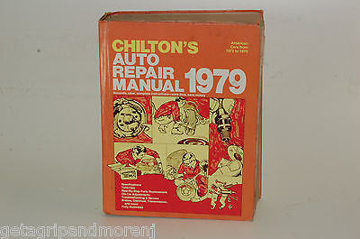 Chilton's Automotive Service Manual 1979
