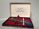 Chit Vanich Brass Vintage Petite Painted Knives 3 pieces from Bangkok, Thailand