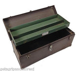 KENNEDY KITS  Metal Tool Box - Vintage Antique Fishing Box Hobby Box