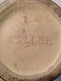 Weller Vintage Potter Vase from the 1920's "Blue Drappery" line