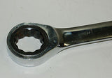 GearWrench Standard Full Polish Reversible Ratcheting Combination Wrench 1"