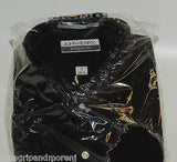 Dress Shirt John Henry Men 17 34/35 Black !!NEW!!