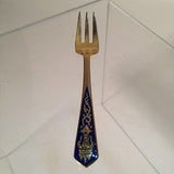 Brass Vintage Dessert Forks- 9 pieces from Bangkok, Thailand