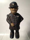 Mulligan Cast Iron Vintage Police Officer Bank!!