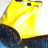 NEW! Servus 18" Yellow Rubber Overboots Sz 7 Mens 8 1/2 Womans Model A380