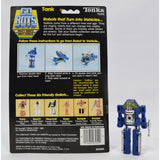 Vintage TONKA GOBOTS "TANK" #02 Enemy Robot DESTROYER + Original CARD-BACK c1983