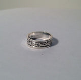 Sterling Silver Band Ring Size 6.5