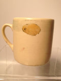 Beautiful Roseville Chick Creamware Mug Antique