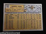 1963 Topps Whitey Ford #446 Yankees Baseball Card