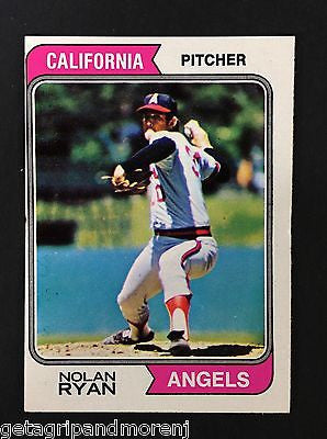1974 Topps Nolan Ryan #20 Baseball Card Hall of Fame