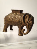 Cast Iron Elephant Bank Vintage!