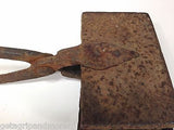 Forged Iron Long Handle Waffle Maker with Handle Lock Primitive