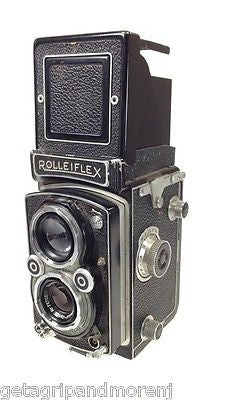 ROLLEIFLEX 3.5 Film Camera Made in Germany Carl Zeiss Vintage Antique