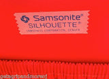 Samsonite Train Case Carry on Luggage Makeup Cosmetic  Dark Red