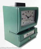 ACROPRINT Model 125 Duty Analog Automatic Print Time Clock w/ extra Ribbon