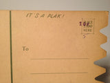 Cardboard Vintage Post Card - Funny Vintage!