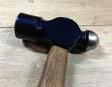 HELLER Blacksmith Hammer BALL PEEN Pein USA Tool 14 Oz With Handle Excellent!