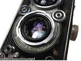 ROLLEIFLEX 3.5 Film Camera Made in Germany Carl Zeiss Vintage Antique