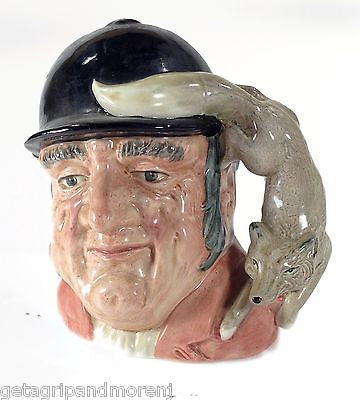 Royal Doulton Ceramic Toby MUG GONE AWAY  Jug Cup Fox Hunter England