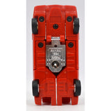 Vintage TONKA GOBOTS "SPARKY" #50 Friendly ROBOT P-CAR Red w/ ORIGINAL CARD-BACK